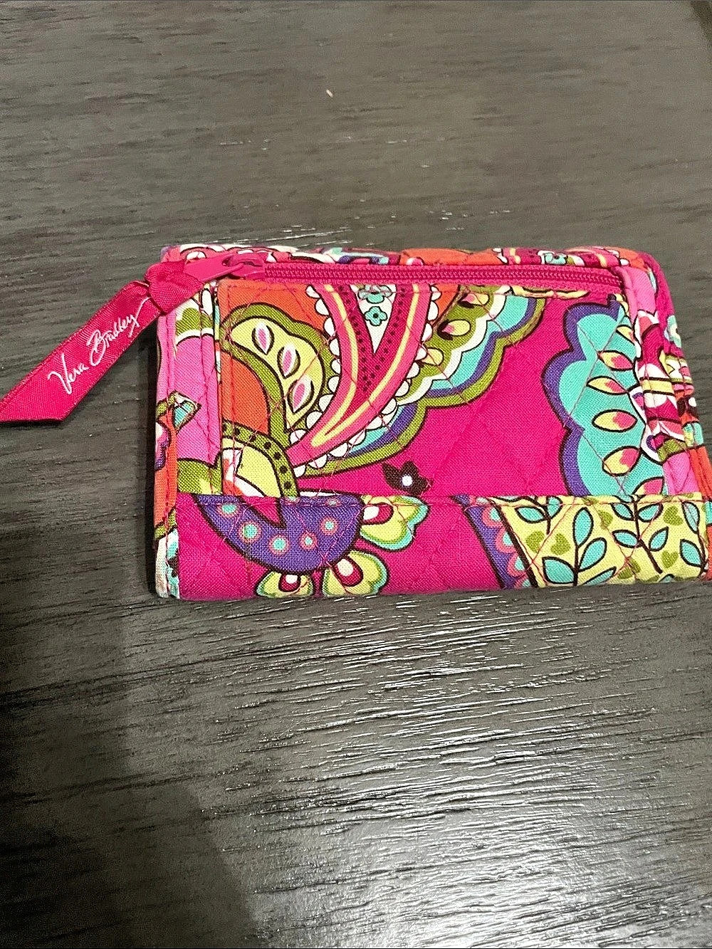 Vera Bradley Pink & Multicolor Wallet
